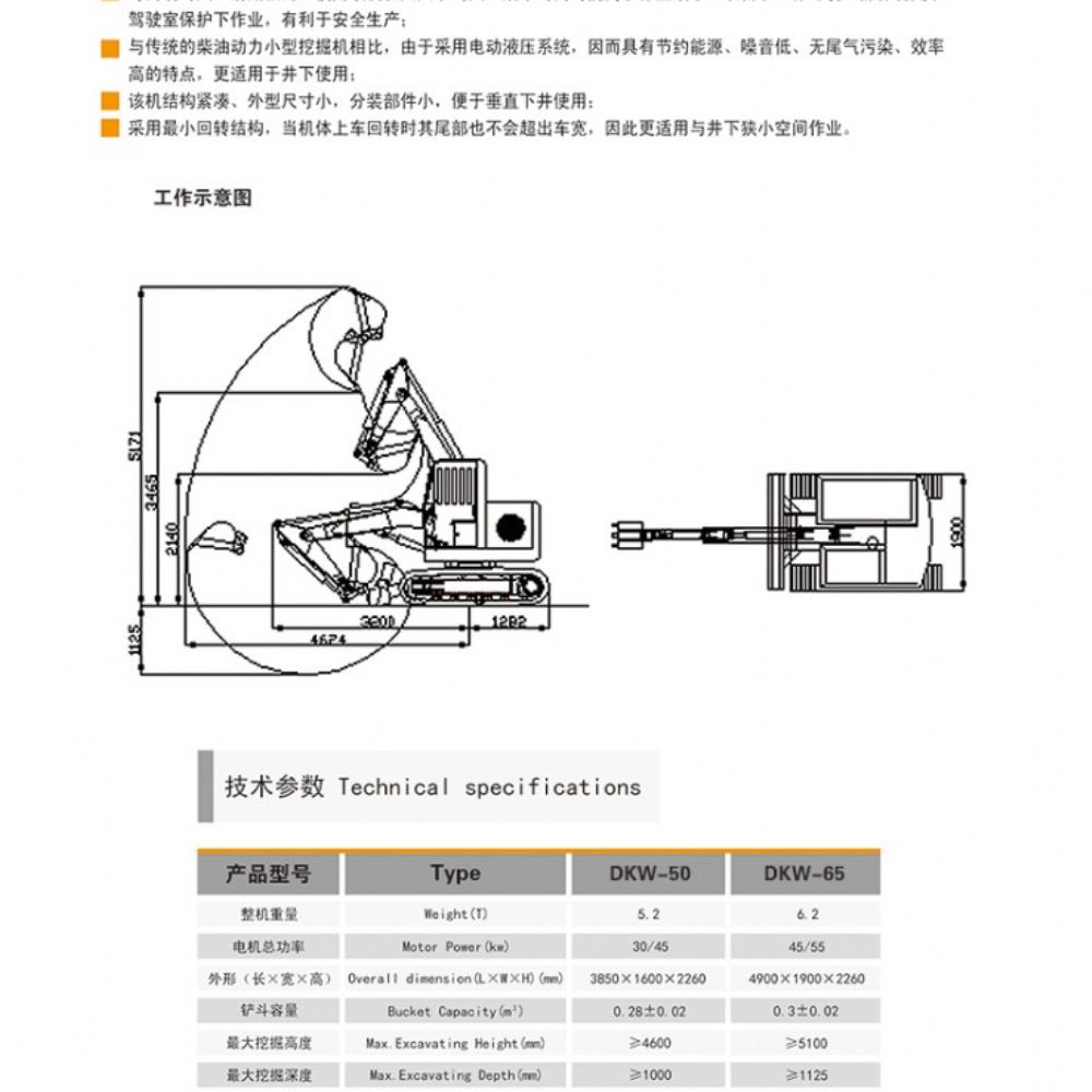 CSW-65礦用電動挖掘機(jī)